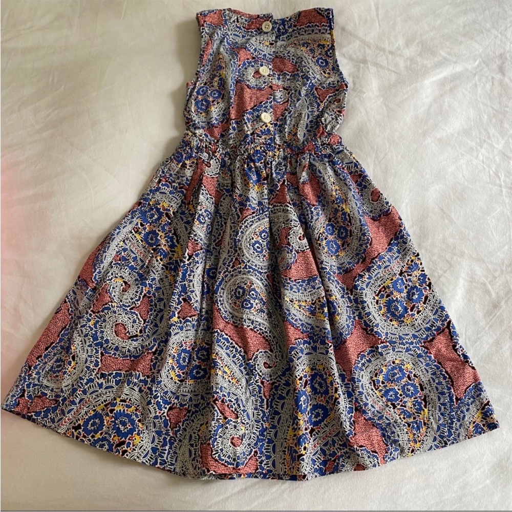 Crewcuts Crisp Cotton MIDI Sleeveless Dress